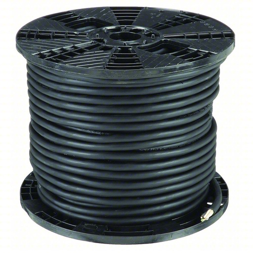 [2W375] CAROL Portable Cord: 3 Conductors, 16 AWG Wire Size, EPDM Rubber, Black, 250 ft Lg, 600 V Volt, SOOW