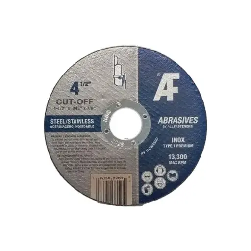 [Milwaukee:49-94-4500] 4-1/2" x .045" x 7/8" Cut-Off Wheel (Type 1)